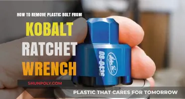 Efficiently Remove Plastic Bolt from Kobalt Ratchet Wrench: A Step-by-Step Guide