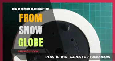 Easy DIY Guide: Removing Plastic Bases from Snow Globes
