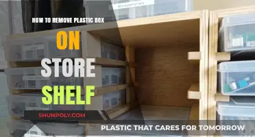 Efficiently Removing Plastic Boxes from Store Shelves: A Step-by-Step Guide