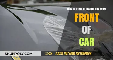 Easy Steps to Remove Plastic Bra from Your Car's Front