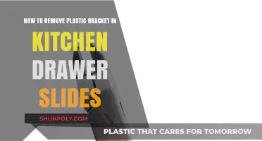 Easy Steps to Remove Plastic Brackets from Kitchen Drawer Slides