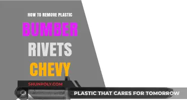 Easy Guide: Removing Plastic Bumper Rivets on Your Chevy Vehicle