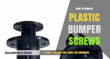 Efficiently Removing Plastic Bumper Screws: A Step-by-Step Guide