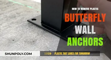 Easy Steps to Remove Plastic Butterfly Wall Anchors Safely