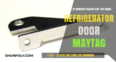 Fixing Your Maytag Fridge: Easy Steps to Remove Plastic Cap Top Hinge
