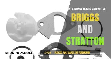 Easy Steps to Remove Plastic Carburetor on Briggs & Stratton Engines