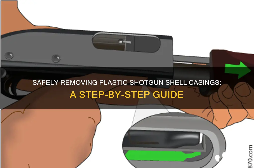 how to remove plastic casing from shotgun shell