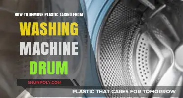 Easy Steps to Remove Plastic Casing from Washing Machine Drum