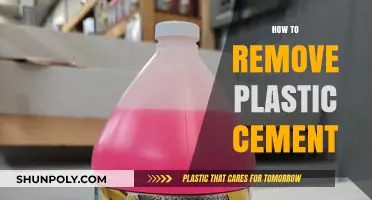 Effective Methods to Safely Remove Plastic Cement Residue