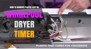 Easy Fix: Removing Plastic Clip on Whirlpool Dryer Timer