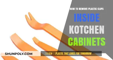 Easy Guide to Removing Plastic Clips Inside Kitchen Cabinets