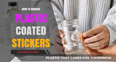 Effective Methods to Remove Plastic Coated Stickers Easily and Safely