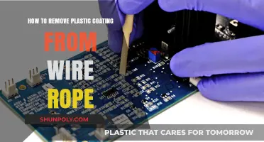 Effective Techniques to Remove Plastic Coating from Wire Rope Easily