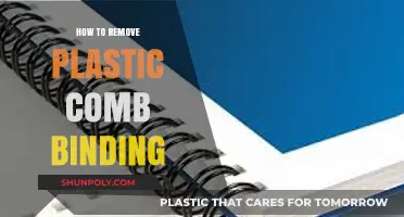Easy Steps to Remove Plastic Comb Binding from Your Documents