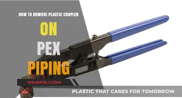 Easy Steps to Remove Plastic Couplers from PEX Piping