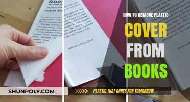 Easy Steps to Safely Remove Plastic Covers from Your Books