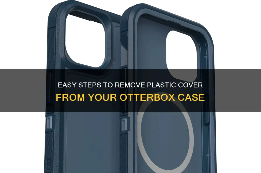 how to remove plastic cover from otterbox