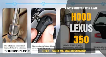 Easy Steps to Remove Lexus 350 Plastic Cover Hood