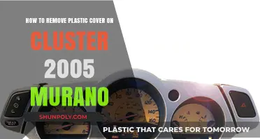 Easy Steps to Remove 2005 Murano Cluster Plastic Cover