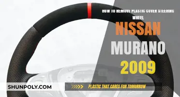 DIY Guide: Removing 2009 Nissan Murano Steering Wheel Plastic Cover