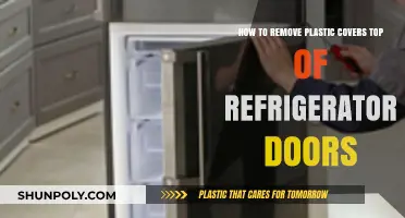 Easy Steps to Remove Plastic Covers from Refrigerator Doors