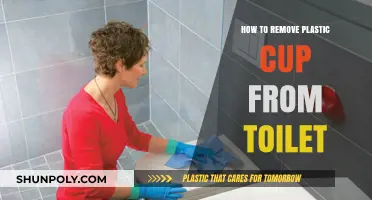 Quick Fix: Removing a Stuck Plastic Cup from Your Toilet