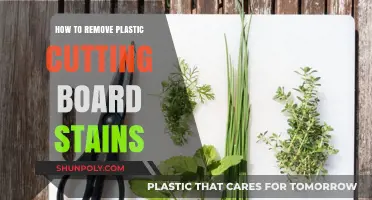 Effective Ways to Remove Stains from Plastic Cutting Boards