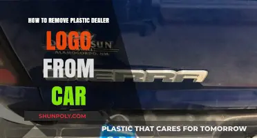 Easy Steps to Remove Plastic Dealer Logos from Your Car