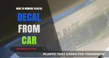 Effective Methods to Safely Remove Plastic Decals from Your Car