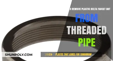 Efficiently Removing Plastic Delta Faucet Nut from Threaded Pipe: A Guide