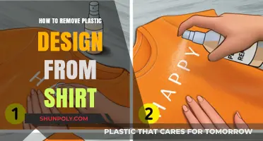 Easy Steps to Remove Plastic Designs from Your Favorite Shirts