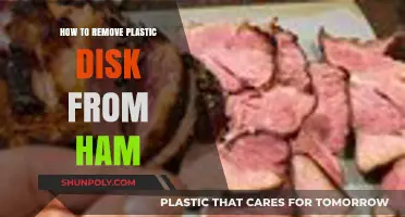 Easy Steps to Safely Remove the Plastic Disk from Your Ham