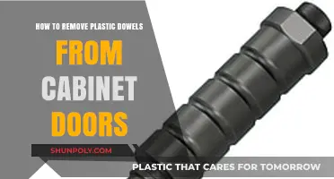Efficiently Removing Plastic Dowels from Cabinet Doors: A Step-by-Step Guide