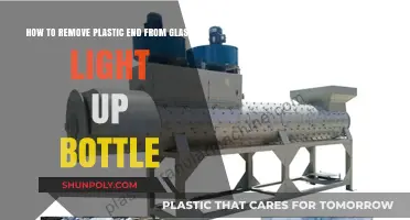 Easy DIY Guide: Removing Plastic End from Glass Light-Up Bottle