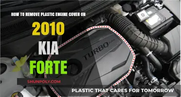 Removing the Plastic Engine Cover on a 2010 Kia Forte: A Step-by-Step Guide