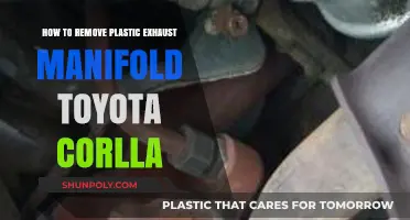 DIY Guide: Removing Plastic Exhaust Manifold on Toyota Corolla