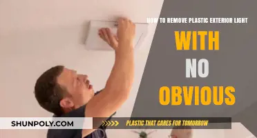 Removing Hidden Plastic Exterior Lights: A Step-by-Step Guide