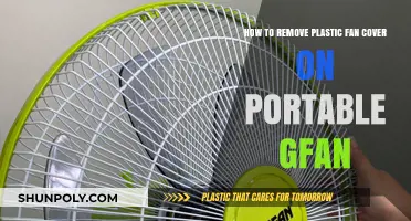 Easy Steps to Remove Plastic Fan Cover on Portable Gfan