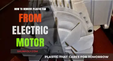 Easy Steps to Safely Remove a Plastic Fan from Electric Motors