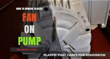 Easy Steps to Remove a Plastic Fan from Your Pump