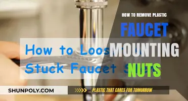 Easy Steps to Remove Stuck Plastic Faucet Mounting Nuts