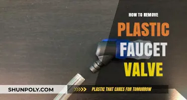 Easy Steps to Remove a Plastic Faucet Valve Successfully