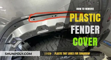 Easy Steps to Remove Plastic Fender Cover: DIY Guide