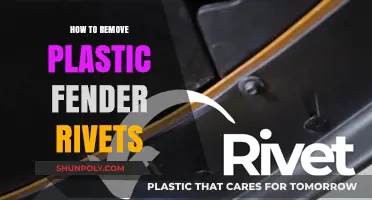 Easy Guide to Removing Plastic Fender Rivets Without Damage