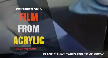 Efficiently Removing Plastic Film from Acrylic Surfaces: A Step-by-Step Guide