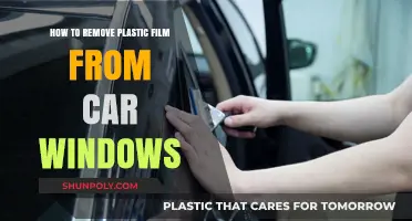 Easy Steps to Safely Remove Plastic Film from Car Windows