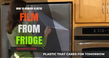 Easy Steps to Safely Remove Plastic Film from Your Fridge