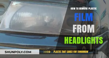 Easy DIY Guide: Removing Plastic Film from Headlights Safely