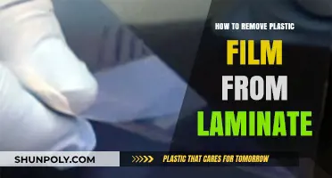 Easy Steps to Remove Plastic Film from Laminate Surfaces