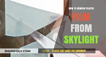 Easy Steps to Safely Remove Plastic Film from Your Skylight